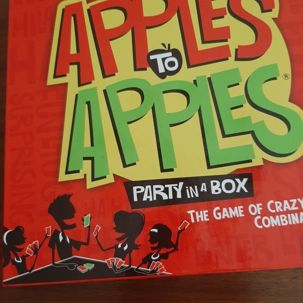 Mattel Apples to Apples Party Game - Vibrant Red and Green - Picture 3 of 7